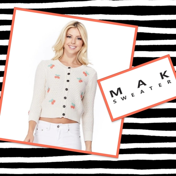 Cherry Mak 🍒 Sweater - Picture 1 of 8